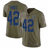 Nike Colts 42 Nyheim Hines Olive Salute To Service Limited Jersey Dzhi,baseball caps,new era cap wholesale,wholesale hats